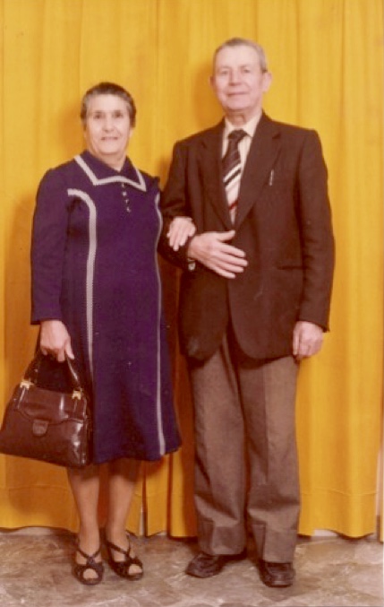 My parents, Maria Martucci and Cosimo Stallo (1980)